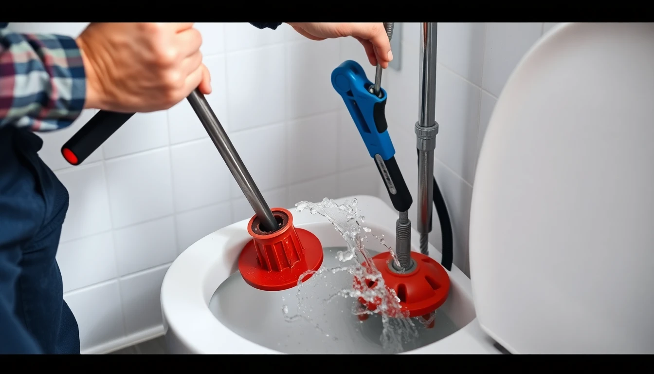 Clogged Toilet Repair